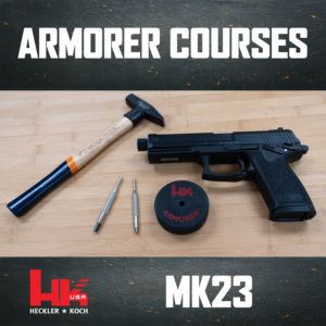 MK23 Armorer Course: 23 July 2026