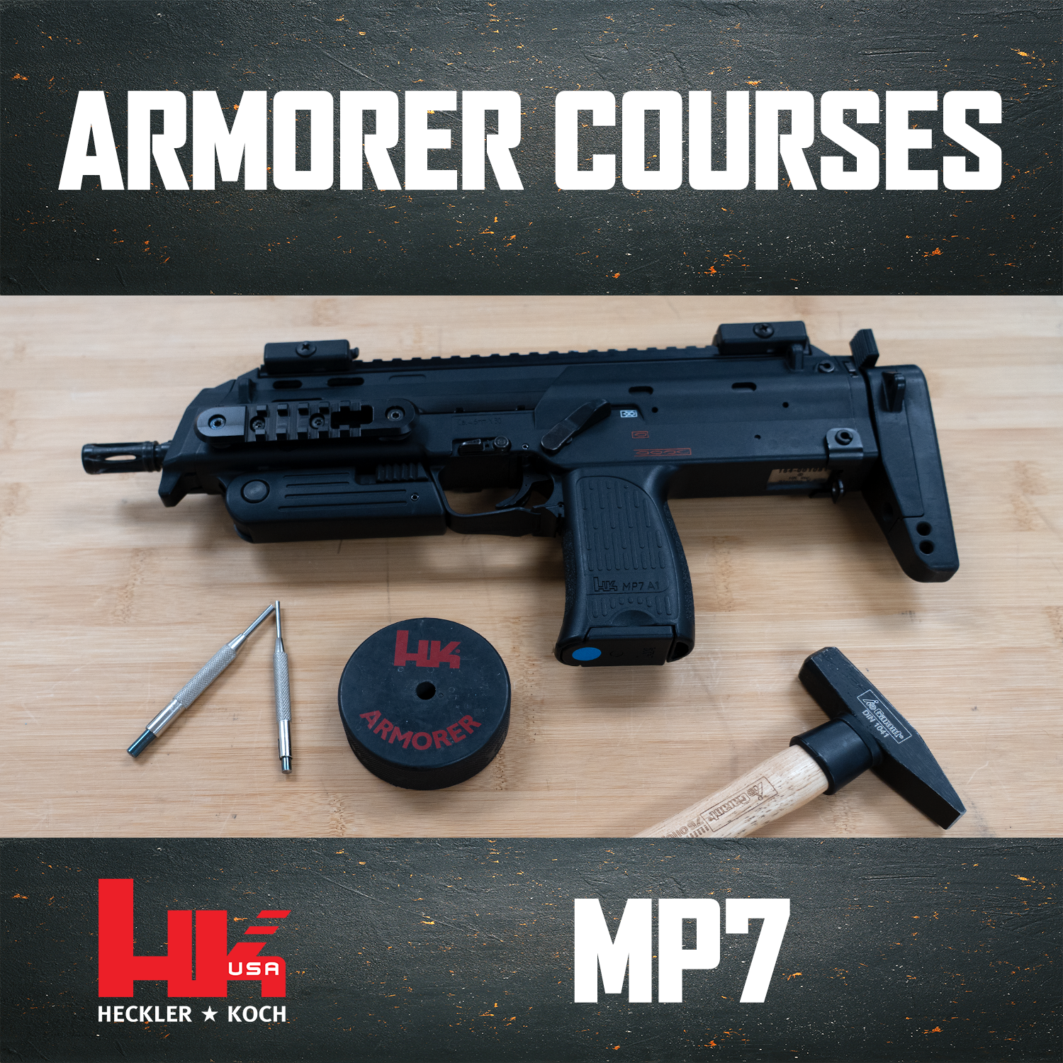 MP7 Armorer Course: 11 Nov 2026